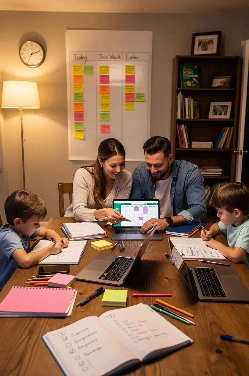 Infographic illustrating task dependency in workflow optimization